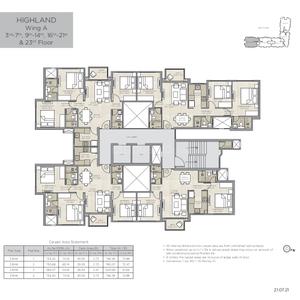 Project Image of 376.85 - 784.59 Sq.ft 1 BHK Apartment for buy in Hiranandani Highland A B C D And E Wing