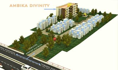 Project Image of 562.0 - 1350.0 Sq.ft 1 BHK Apartment for buy in RG Ambika Divinity