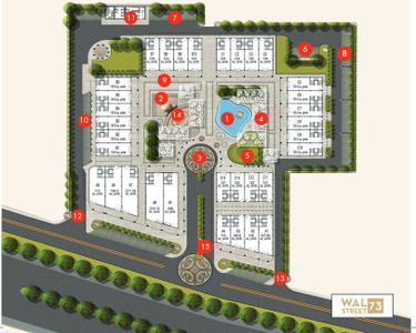 Project Image of 121.0 - 2681.61 Sq.ft Residential Plot Plot for buy in Wal Street 73