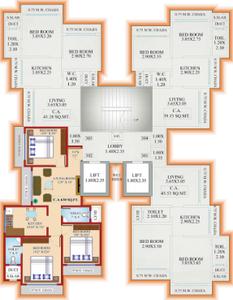 Project Image of 472.0 - 777.0 Sq.ft 2 BHK Apartment for buy in K Merchant Chetna Kunj CHS