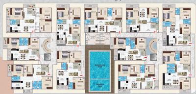 Project Image of 1070.0 - 1620.0 Sq.ft 2 BHK Apartment for buy in Sri Sai Nandana Crystal