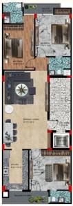 Project Image of 0.0 - 1620.0 Sq.ft 2 BHK Builder Floor for buy in Sethi Omisha Homes 2