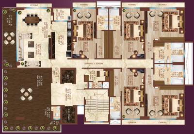 Project Image of 3576.0 - 4256.0 Sq.ft 5 BHK Apartment for buy in Victor Lourdes