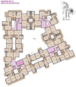 Project Image of 269.42 - 630.0 Sq.ft 1 RK Apartment for buy in Balaji Avvante