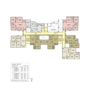 Project Image of 695.0 - 1997.0 Sq.ft 2 BHK Apartment for buy in Siddha Galaxia