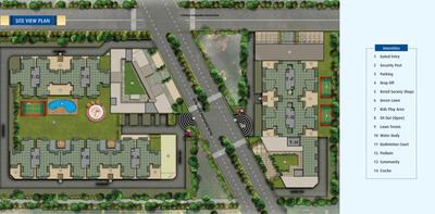 Project Image of 650 Sq.ft 2 BHK Apartment / Flat for sale in Sector 81 for Rs. 7200000