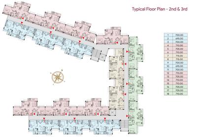Project Image of 695.0 - 710.0 Sq.ft 2 BHK Apartment for buy in Rohan Nest