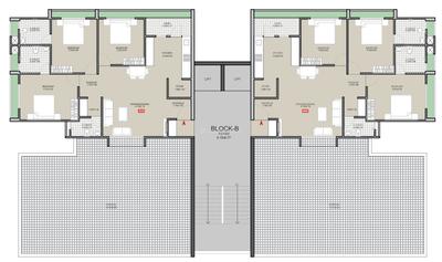 Project Image of 989.53 - 1049.91 Sq.ft 3 BHK Apartment for buy in Shivansh Arianna