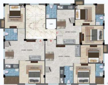 Project Image of 679.0 - 1144.0 Sq.ft 2 BHK Apartment for buy in STRS Additiya Appartment
