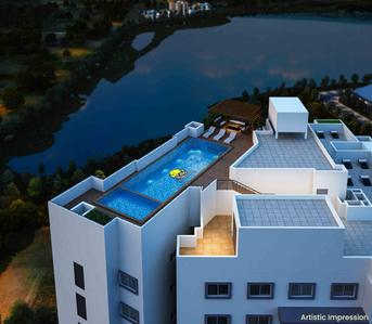 Project Image of 763.0 - 1659.0 Sq.ft 2 BHK Apartment for buy in Kolte Patil Lakeside 24