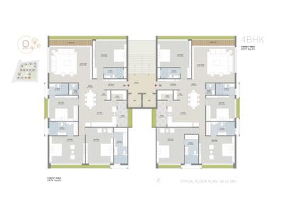 Project Image of 1911.0 - 6203.0 Sq.ft 3 BHK Apartment for buy in Avadh Ercole