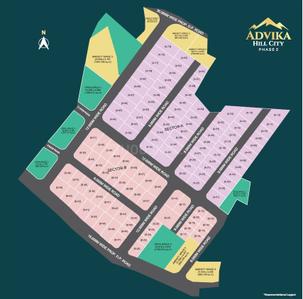 Project Image of 1148.62 - 12262.25 Sq.ft Residential Plot Plot for buy in Advika Hill City 1