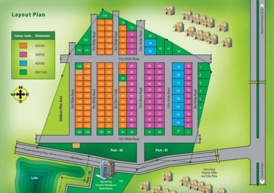 Aashrithaa Vivanta Residence Layout Plan 1