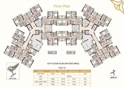 Project Image of 358.33 - 579.31 Sq.ft 1 BHK Apartment for buy in Mariyam Heritage