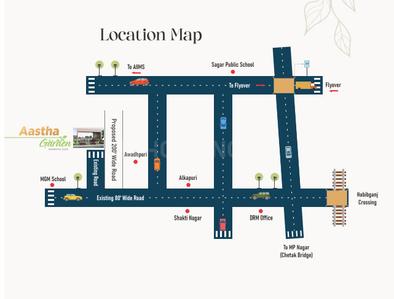 Project Image of 450.0 - 1271.0 Sq.ft Residential Plot Plot for buy in Aastha Garden Phase I
