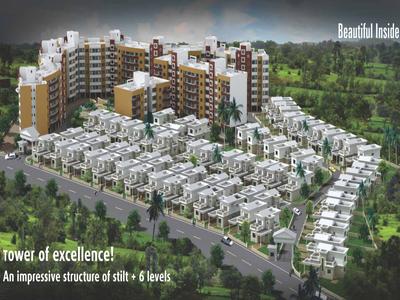 Project Image of 673.0 - 930.0 Sq.ft 1 BHK Apartment for buy in Shanti Oswal Nagar