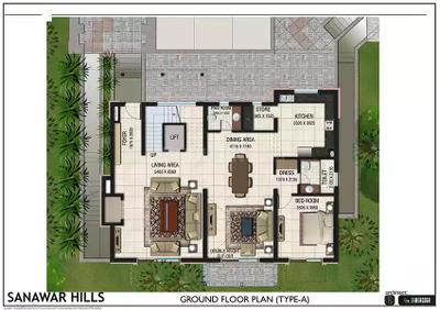 Project Image of 2450.0 - 5300.0 Sq.ft 3 BHK Villa for buy in Janta Sanawar Hills