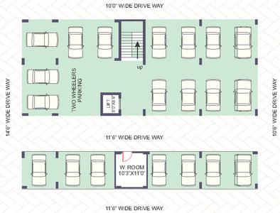 Project Image of 1060.0 - 1100.0 Sq.ft 2 BHK Apartment for buy in AV Rachuri Aranya