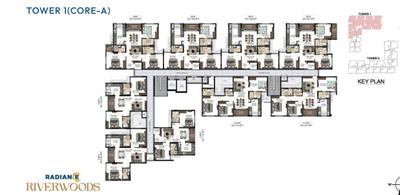 Project Image of 1062.0 - 1560.0 Sq.ft 2 BHK Apartment for buy in Radiance Riverwoods