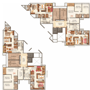 Project Image of 638.3 - 981.67 Sq.ft 2 BHK Apartment for buy in Kumar Palmspring Towers