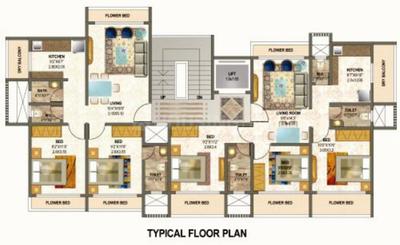 Project Image of 800.0 - 1250.0 Sq.ft 2 BHK Apartment for buy in KP Jeevan Preeti