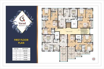 Project Image of 655.0 - 1005.0 Sq.ft 1 BHK Apartment for buy in Varad Residency