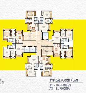Project Image of 243.16 - 615.0 Sq.ft 1 RK Apartment for buy in Raunak Bliss
