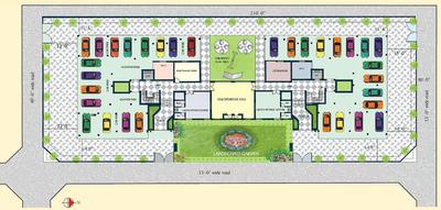 Project Image of 975.0 - 1285.0 Sq.ft 2 BHK Apartment for buy in Jamals Orchid
