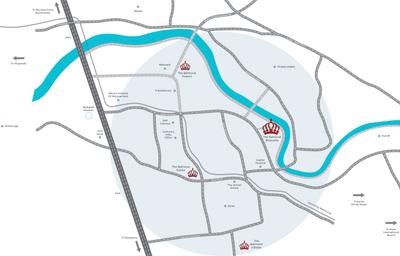 Project Image of 1846.01 - 1865.28 Sq.ft 4 BHK Apartment for buy in Kasturi The Balmoral Riverside Phase II