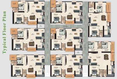Project Image of 1215.0 - 1570.0 Sq.ft 2 BHK Apartment for buy in Bommarillu Skyra