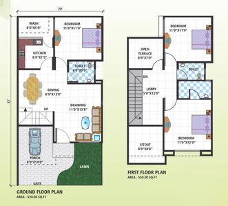 Project Image of 510.0 - 1460.0 Sq.ft 2 BHK Villa for buy in S M Bhoj Valley