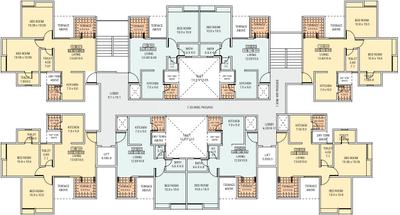Project Image of 435.0 - 866.0 Sq.ft 1 BHK Apartment for buy in Choice Goodwill Meadows Phase 1