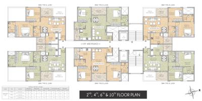 Project Image of 676.0 - 701.0 Sq.ft 2 BHK Apartment for buy in Five Star Royal Mystic