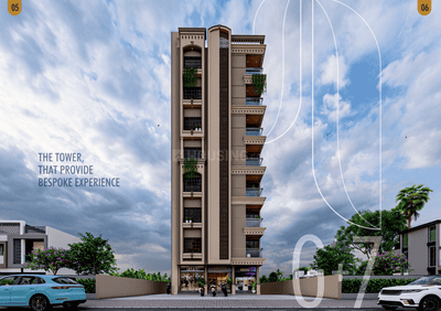 Project Image of 625.92 - 657.35 Sq.ft 2 BHK Apartment for buy in Mohammedi Residency