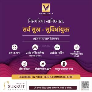 Project Image of 732.0 - 1160.0 Sq.ft 1 BHK Apartment for buy in Vishruth A