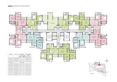 Project Image of 651.0 - 1005.0 Sq.ft 2 BHK Apartment for buy in Gini Vivante Phase 01