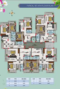 Project Image of 985.0 - 1465.0 Sq.ft 2 BHK Apartment for buy in Magadhraj Raj Residency