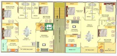 Project Image of 1901.0 - 1909.0 Sq.ft 3 BHK Apartment for buy in Aditya Ganesh Nivas