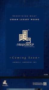 Project Image of 381.15 - 890.18 Sq.ft 1 BHK Apartment for buy in Vraj Meridian Nikunj CHSL