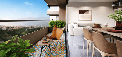 Project Image of 0.0 - 1980.0 Sq.ft 3 BHK Apartment for buy in Ananta