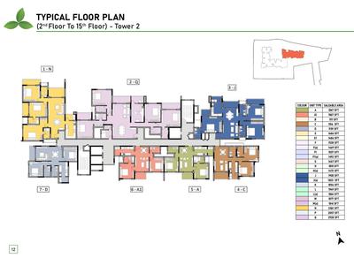 Project Image of 1067.0 - 2928.0 Sq.ft 2 BHK Apartment for buy in Prestige Glenbrook