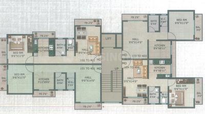 Project Image of 350.0 - 514.0 Sq.ft 1 BHK Apartment for buy in Kedar Shiv Siddhi