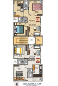 Project Image of 800.0 - 825.0 Sq.ft 2 BHK Apartment for buy in Joy Jayam Flats