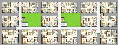 Project Image of 807.29 - 1076.39 Sq.ft 2 BHK Apartment for buy in Ganesh Meadows