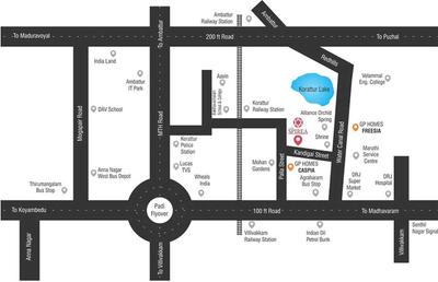 Project Image of 776.0 - 1230.0 Sq.ft 2 BHK Apartment for buy in GP Lake Spirea
