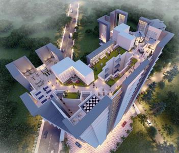 Project Image of 376.41 - 490.08 Sq.ft 1 BHK Apartment for buy in KM Narmada Mohan Atlantis