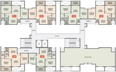Project Image of 342.62 - 638.0 Sq.ft 1 BHK Apartment for buy in Rohan Ananta Phase I