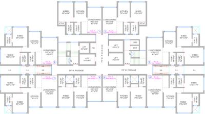 Project Image of 486.96 - 727.64 Sq.ft 1 BHK Apartment for buy in Asmita Grand Maison