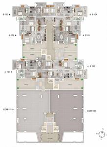 Project Image of 791.0 - 1223.0 Sq.ft 2 BHK Apartment for buy in Achyut SRKM Altair