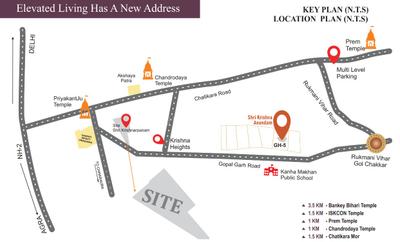 Project Image of 486.96 - 2203.59 Sq.ft 1 BHK Apartment for buy in Giriraj Shri Krishnarpanam
